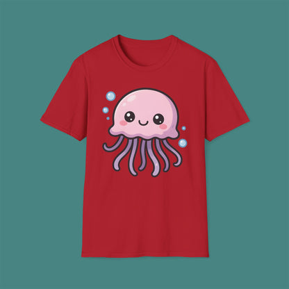 Cartoon Cute Jellyfish Unisex T-Shirt