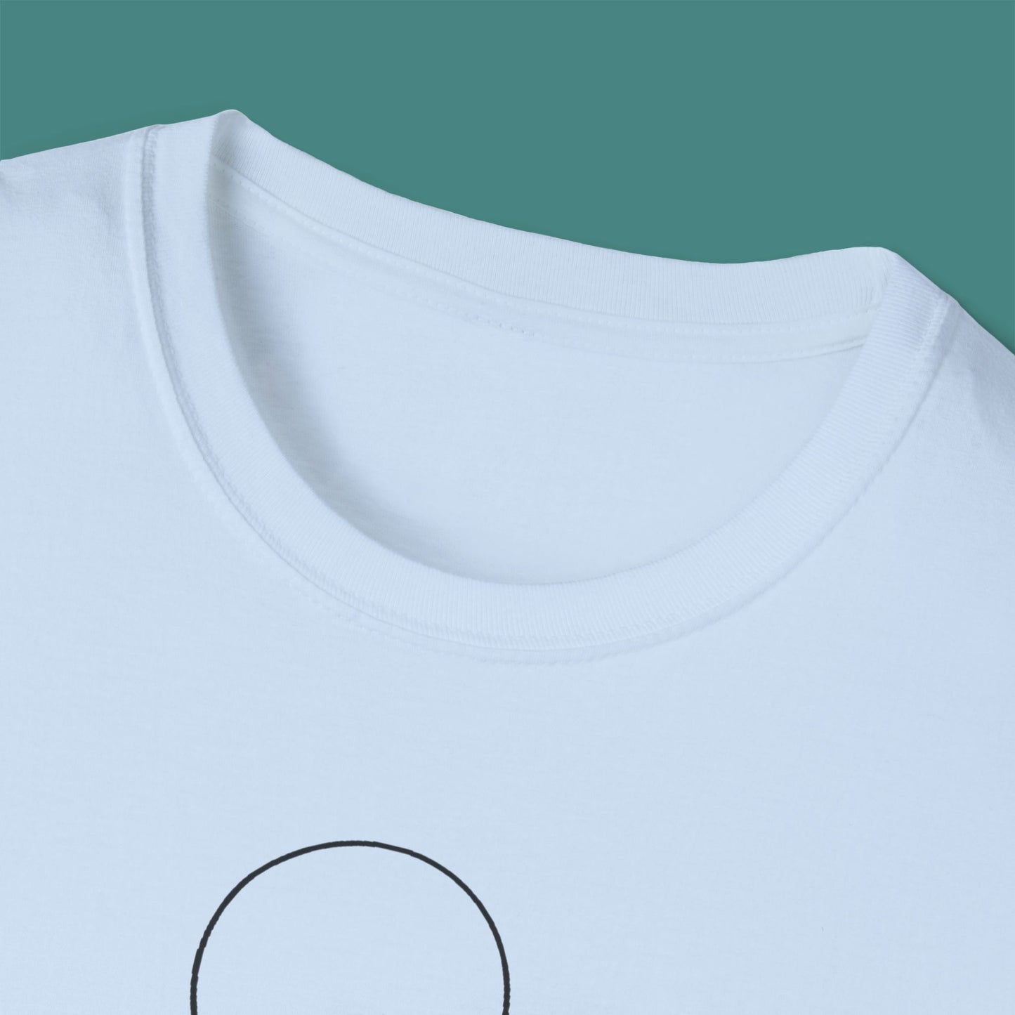 Minimalist Line Art Octopus Unisex T-Shirt
