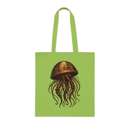 Steampunk Mechanical Jellyfish Tote Bag