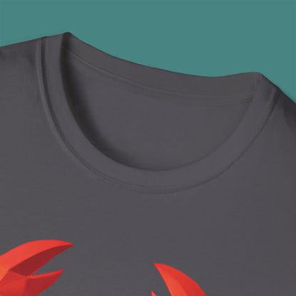 Geometric Polygon Crab Unisex T-Shirt