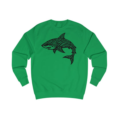 Tribal Tattoo Shark Unisex Sweatshirt