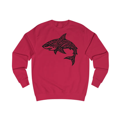 Tribal Tattoo Shark Unisex Sweatshirt