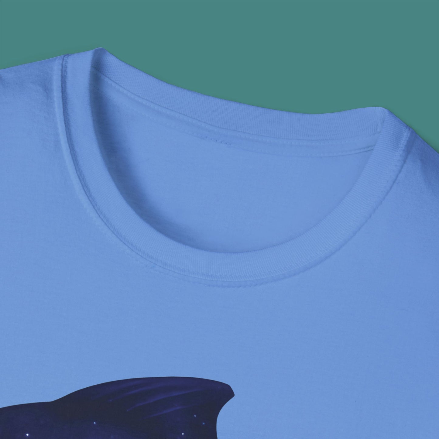Cosmic Galaxy Fish Unisex T-Shirt