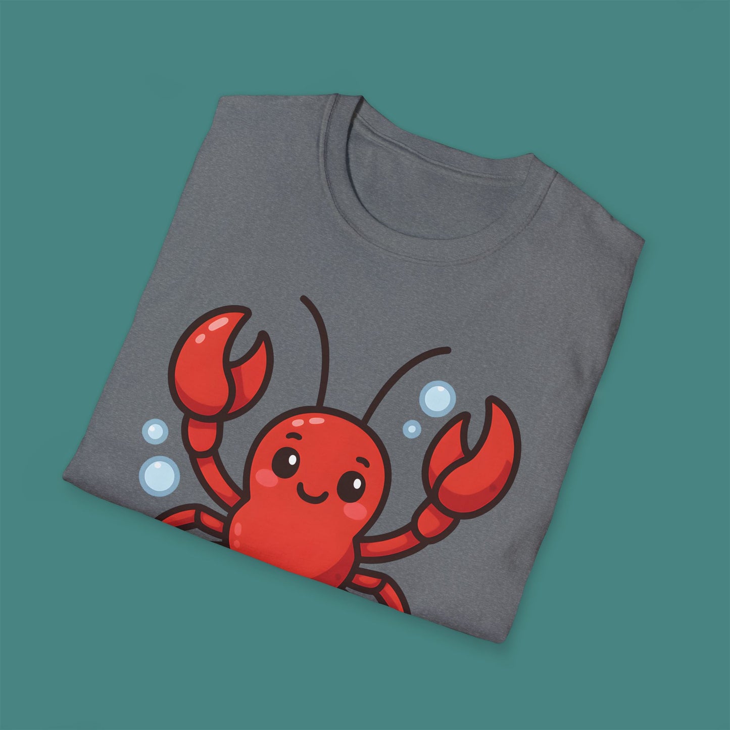 Cartoon Cute Lobster Unisex T-Shirt