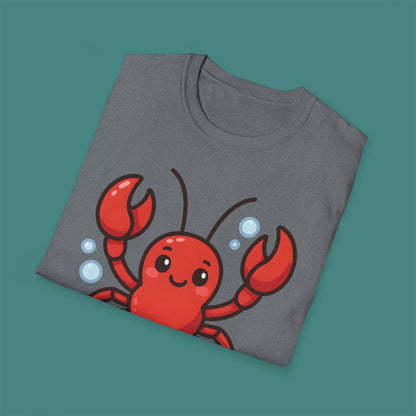 Cartoon Cute Lobster Unisex T-Shirt