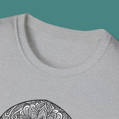 Intricate Mandala Jellyfish Unisex T-Shirt