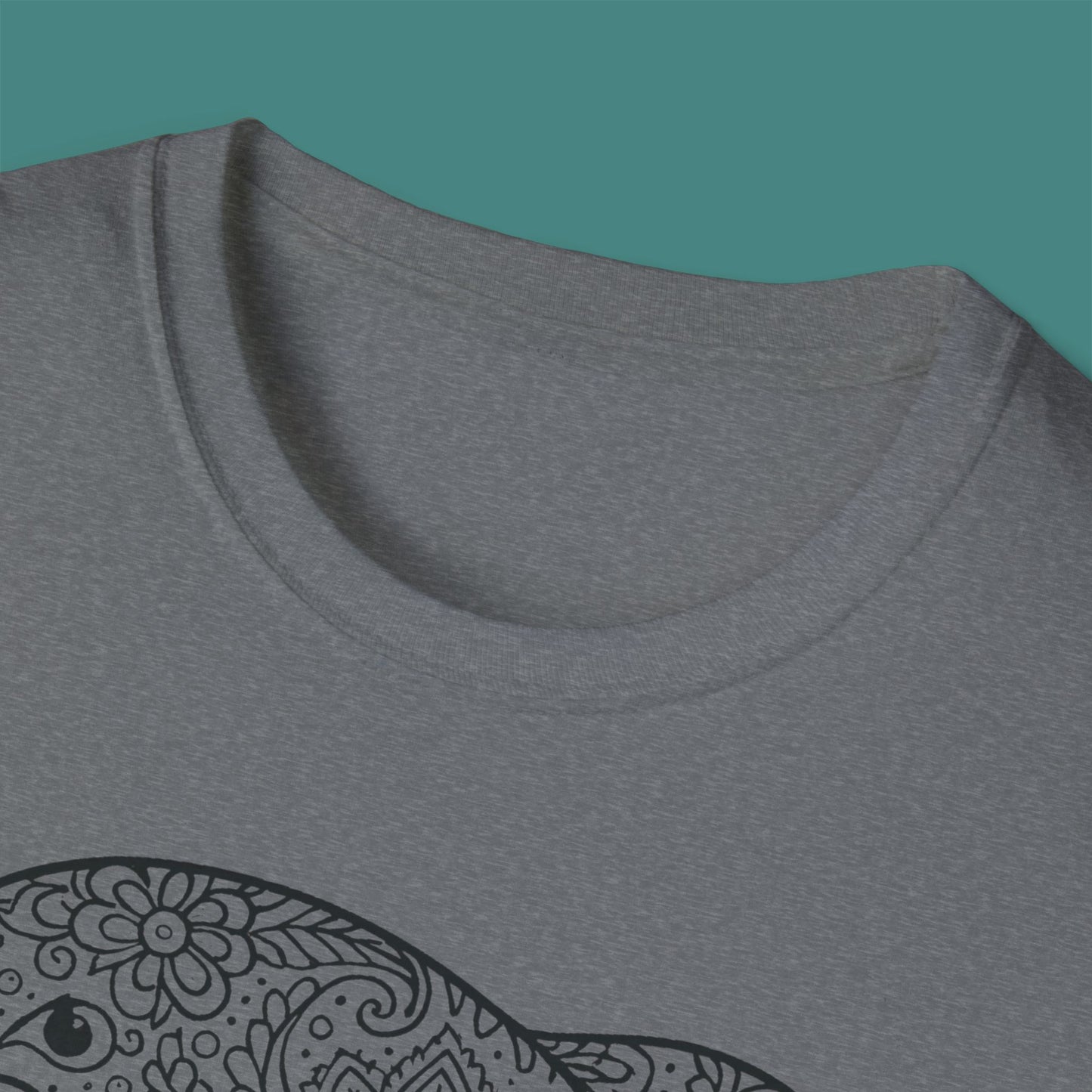 Intricate Mandala Dolphin Unisex T-Shirt