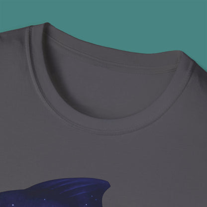 Cosmic Galaxy Fish Unisex T-Shirt