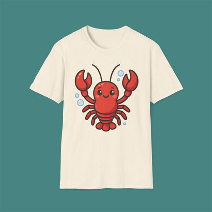 Cartoon Cute Lobster Unisex T-Shirt