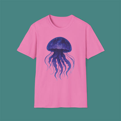 Cosmic Galaxy Jellyfish Unisex T-Shirt