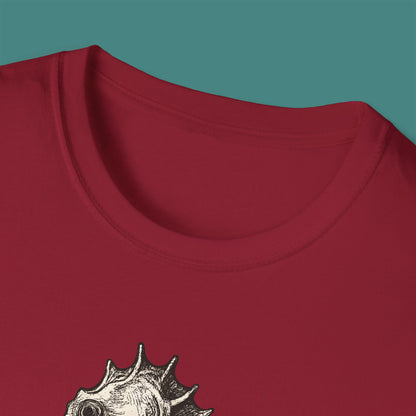 Vintage Etching Seahorse Unisex T-Shirt