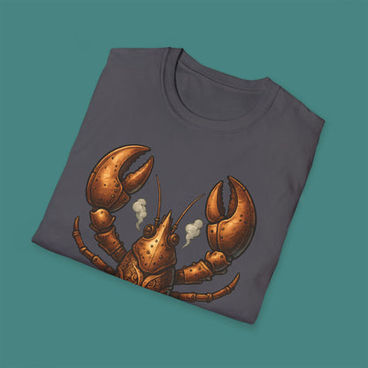 Steampunk Mechanical Lobster Unisex T-Shirt