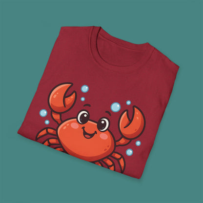 Cartoon Cute Crab Unisex T-Shirt