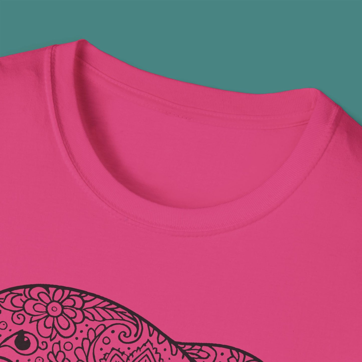 Intricate Mandala Dolphin Unisex T-Shirt