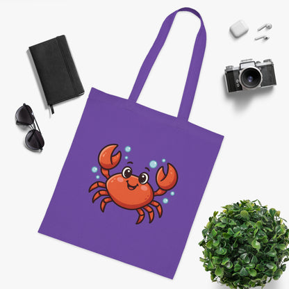Cartoon Cute Crab Tote Bag