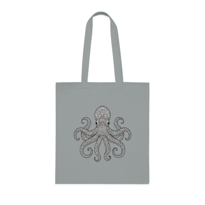 Intricate Mandala Octopus Tote Bag