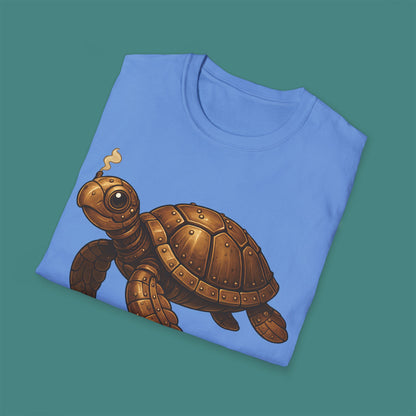 Steampunk Mechanical Turtle Unisex T-Shirt