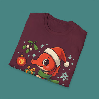 Christmas Seahorse Unisex T-Shirt