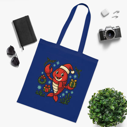 Christmas Lobster Tote Bag