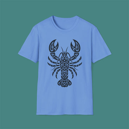 Tribal Tattoo Lobster Unisex T-Shirt