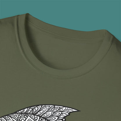 Intricate Mandala Fish Unisex T-Shirt