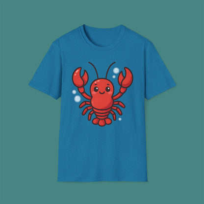 Cartoon Cute Lobster Unisex T-Shirt