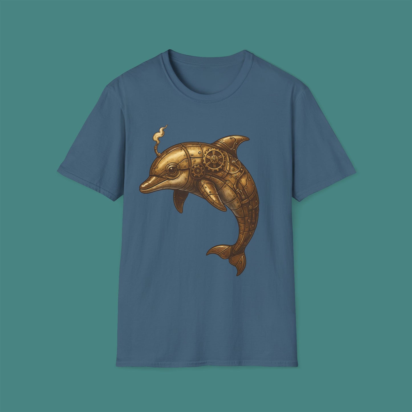 Steampunk Mechanical Dolphin Unisex T-Shirt