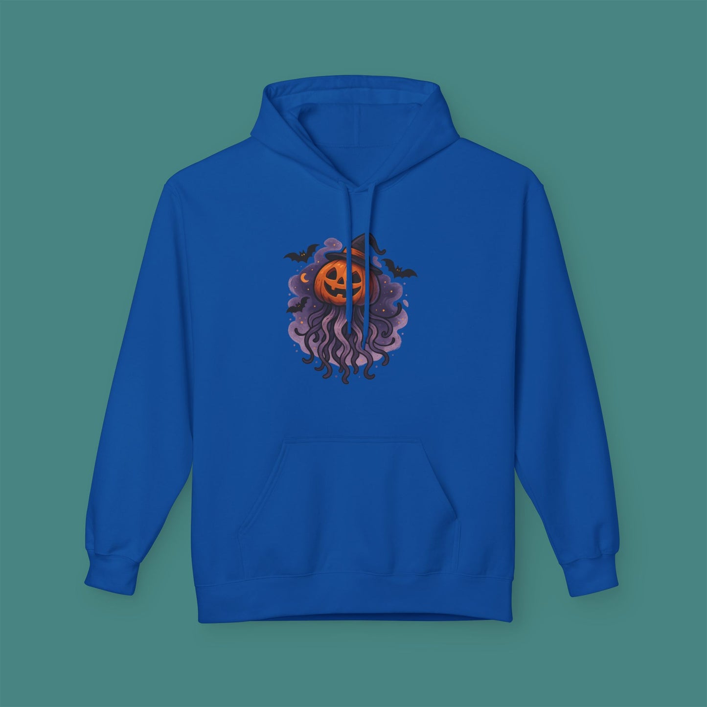 Halloween Jellyfish Fleece Unisex Hoodie