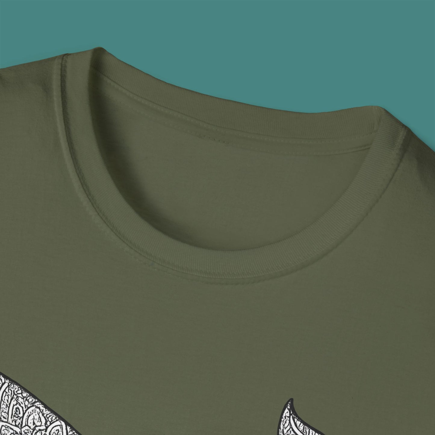 Intricate Mandala Whale Unisex T-Shirt