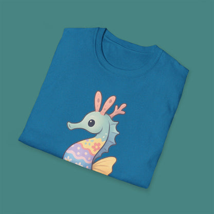 Easter Seahorse Unisex T-Shirt