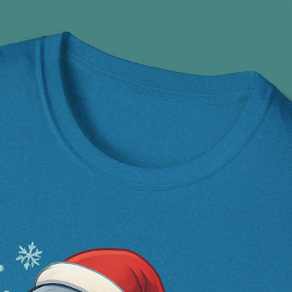 Christmas Dolphin Unisex T-Shirt