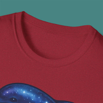 Cosmic Galaxy Dolphin Unisex T-Shirt