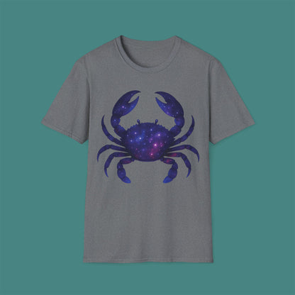 Cosmic Galaxy Crab Unisex T-Shirt