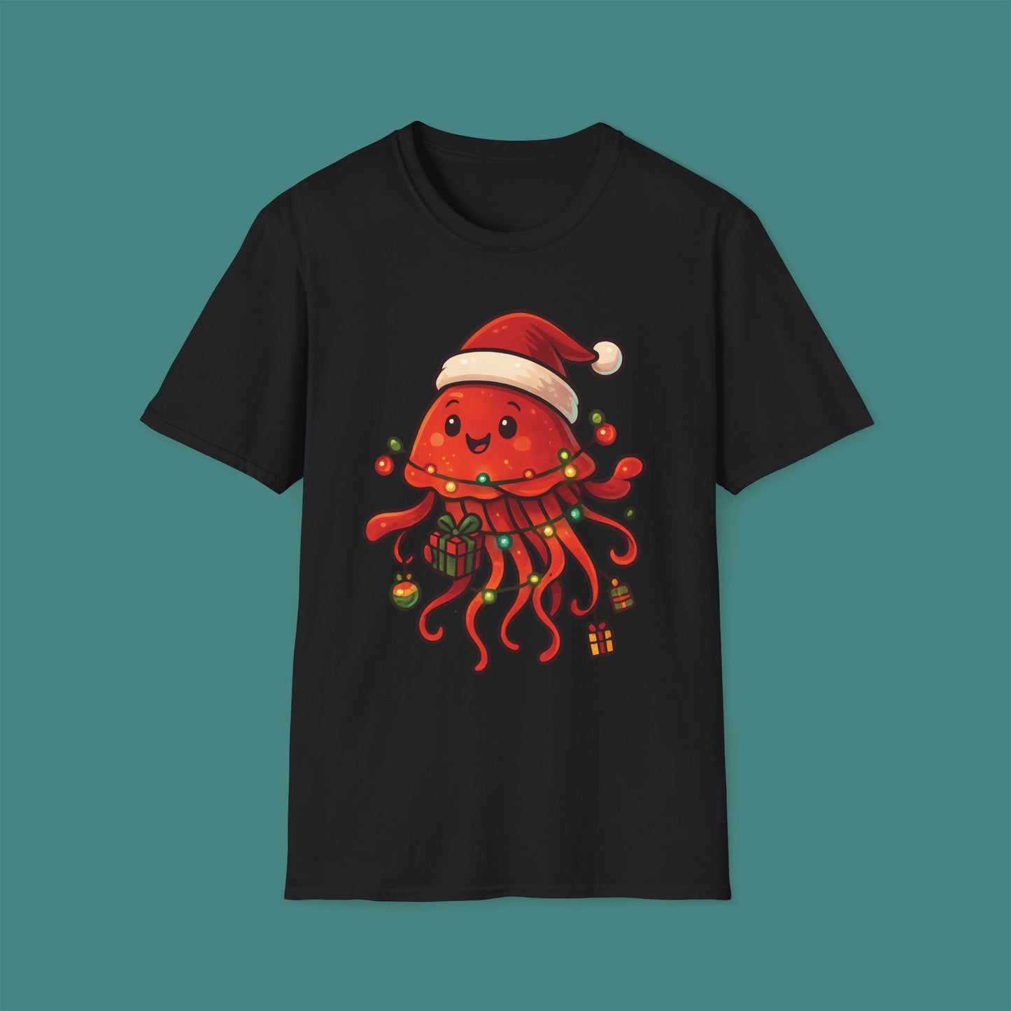 Christmas Jellyfish Unisex T-Shirt