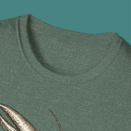 Vintage Etching Lobster Unisex T-Shirt