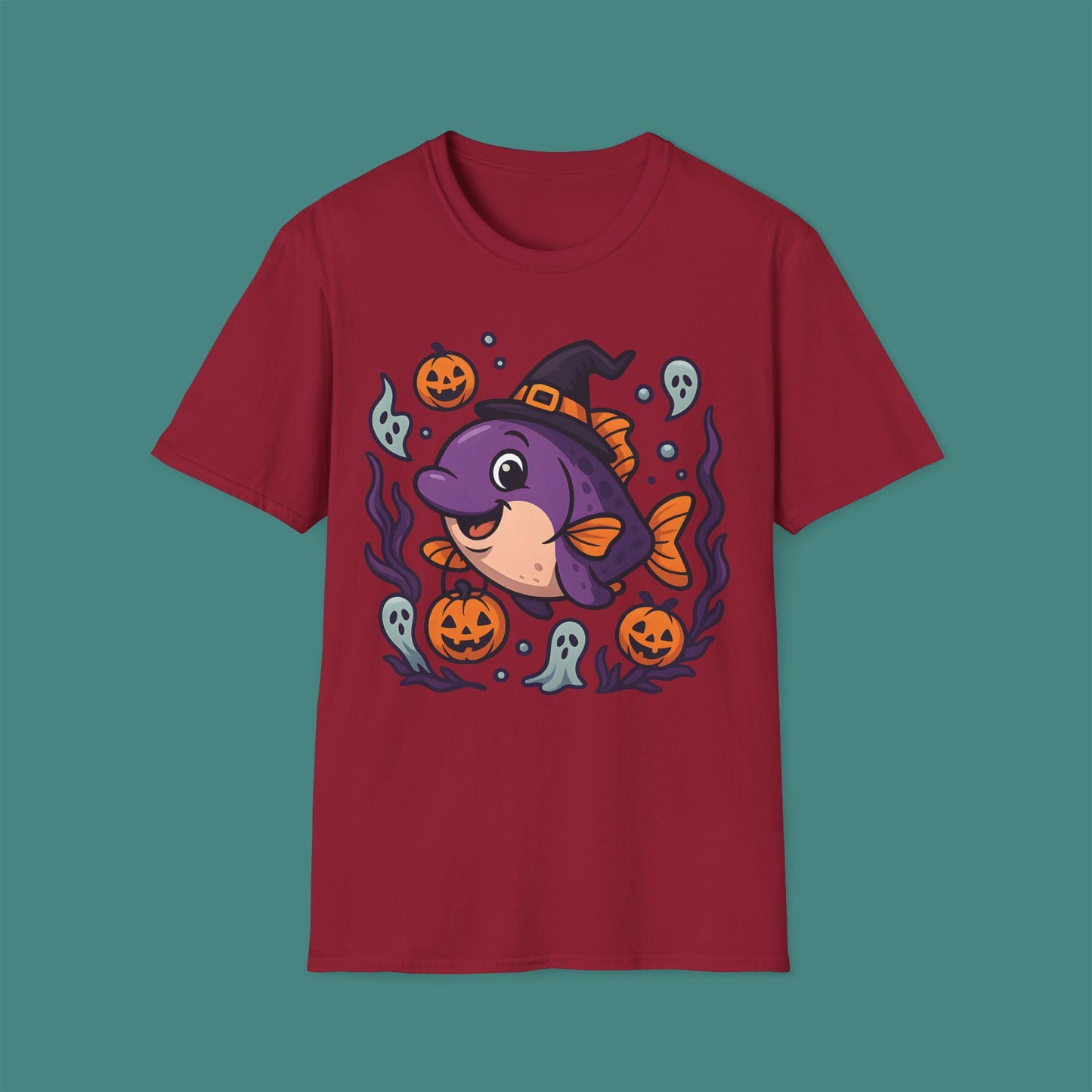 Halloween Fish Unisex T-Shirt