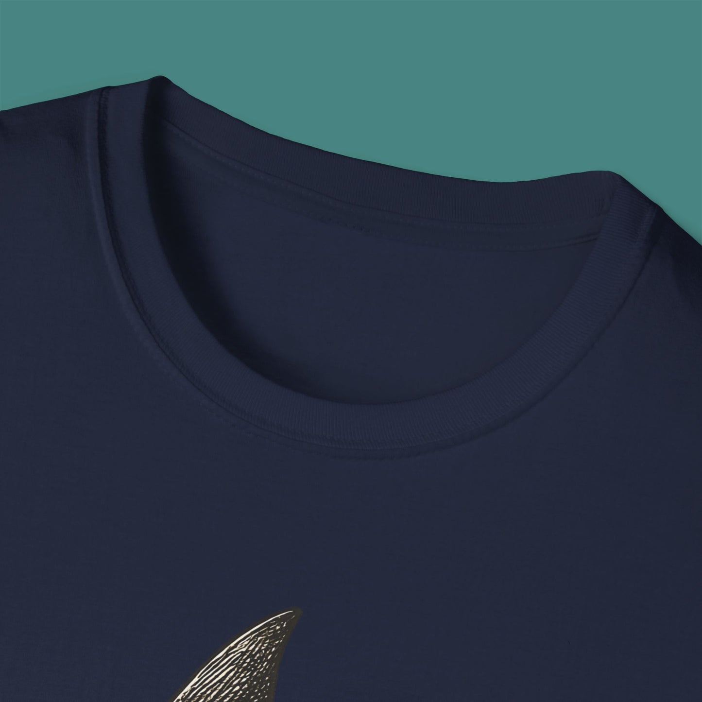 Vintage Etching Shark Unisex T-Shirt