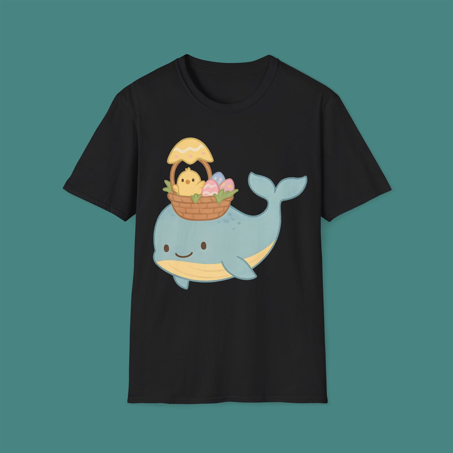 Easter Whale Unisex T-Shirt