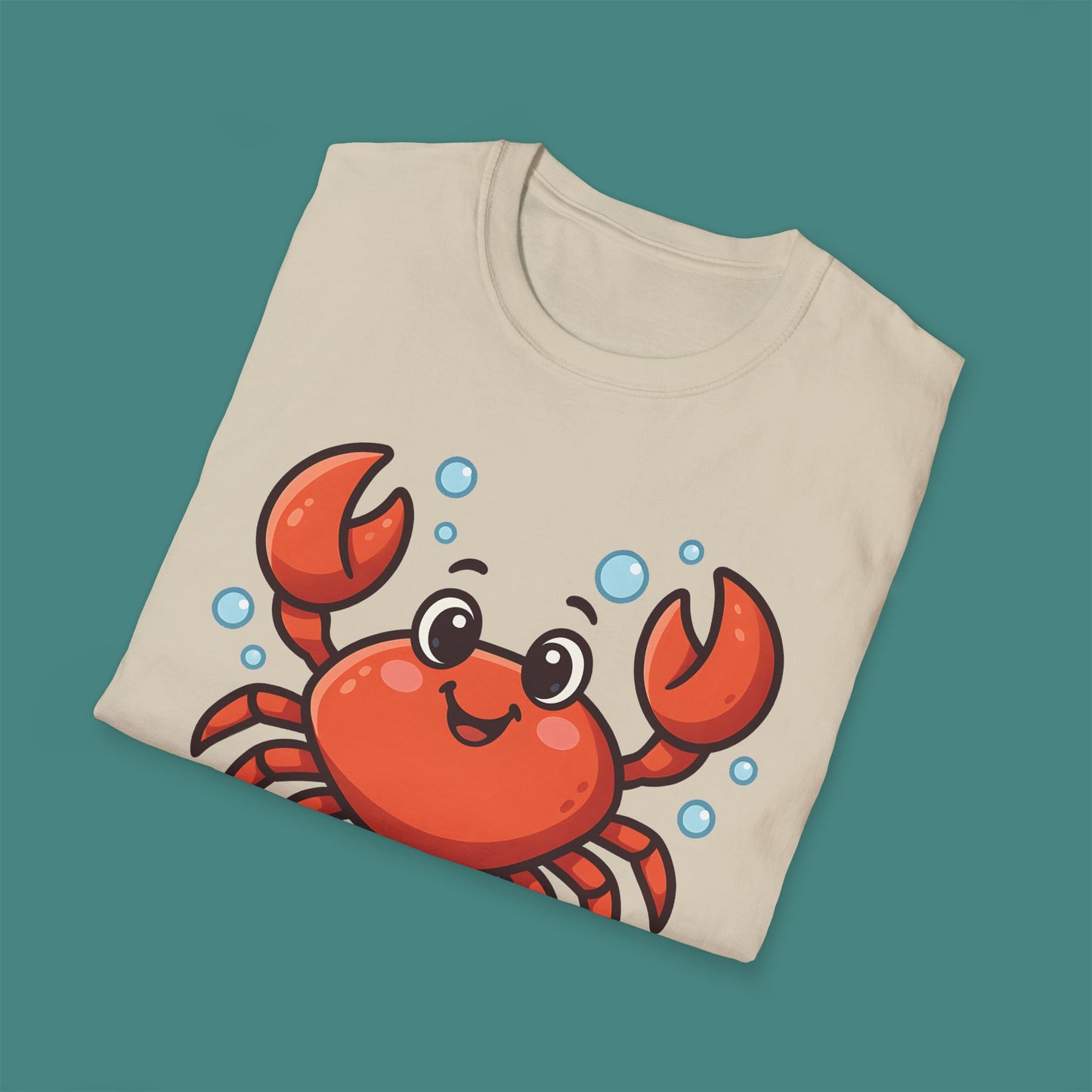 Cartoon Cute Crab Unisex T-Shirt