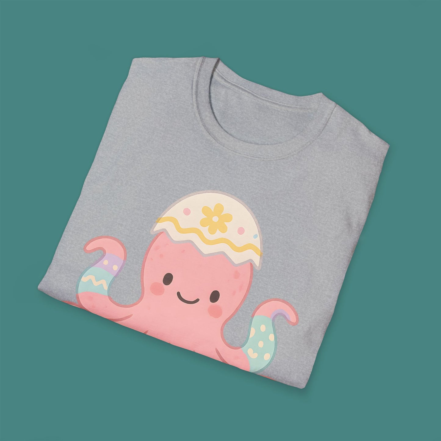 Easter Octopus Unisex T-Shirt