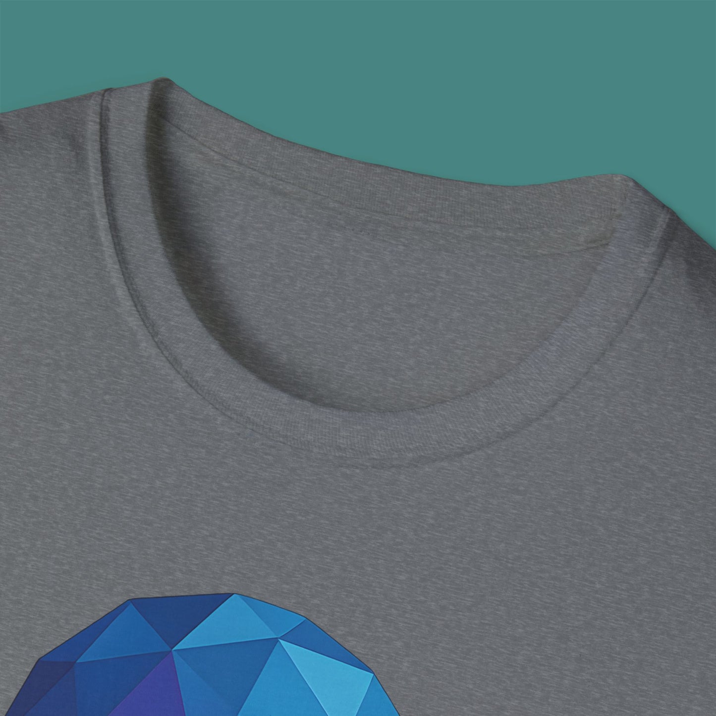 Geometric Polygon Jellyfish Unisex T-Shirt