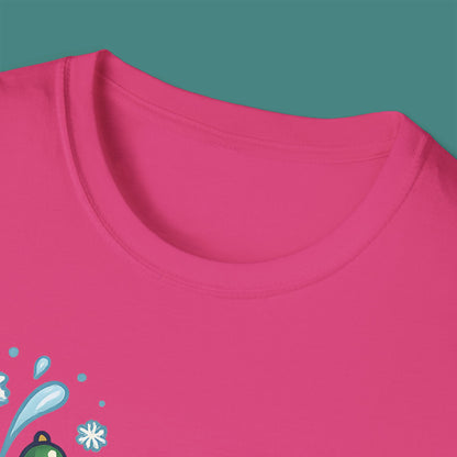 Christmas Whale Unisex T-Shirt