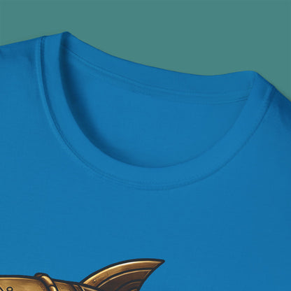 Steampunk Mechanical Shark Unisex T-Shirt