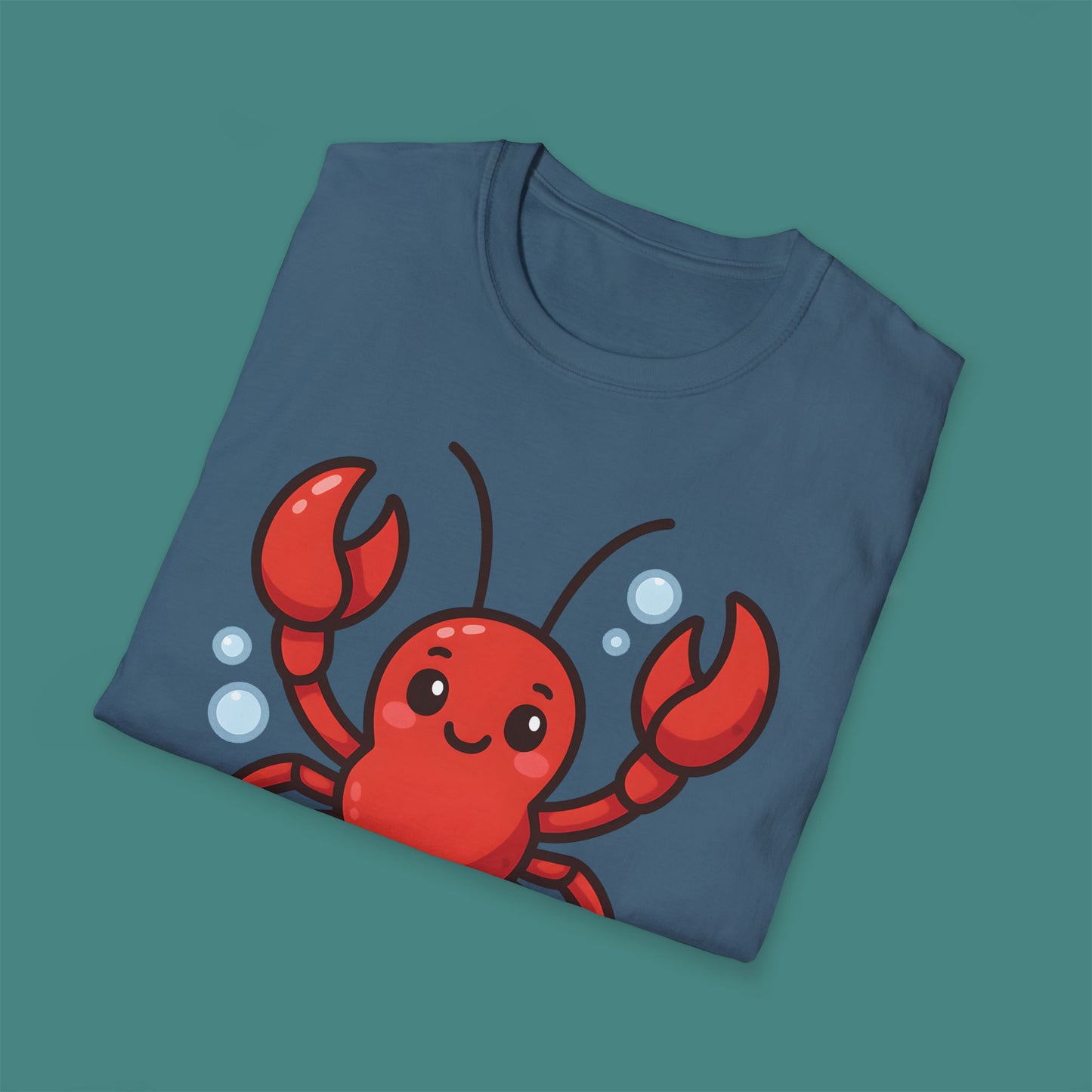 Cartoon Cute Lobster Unisex T-Shirt