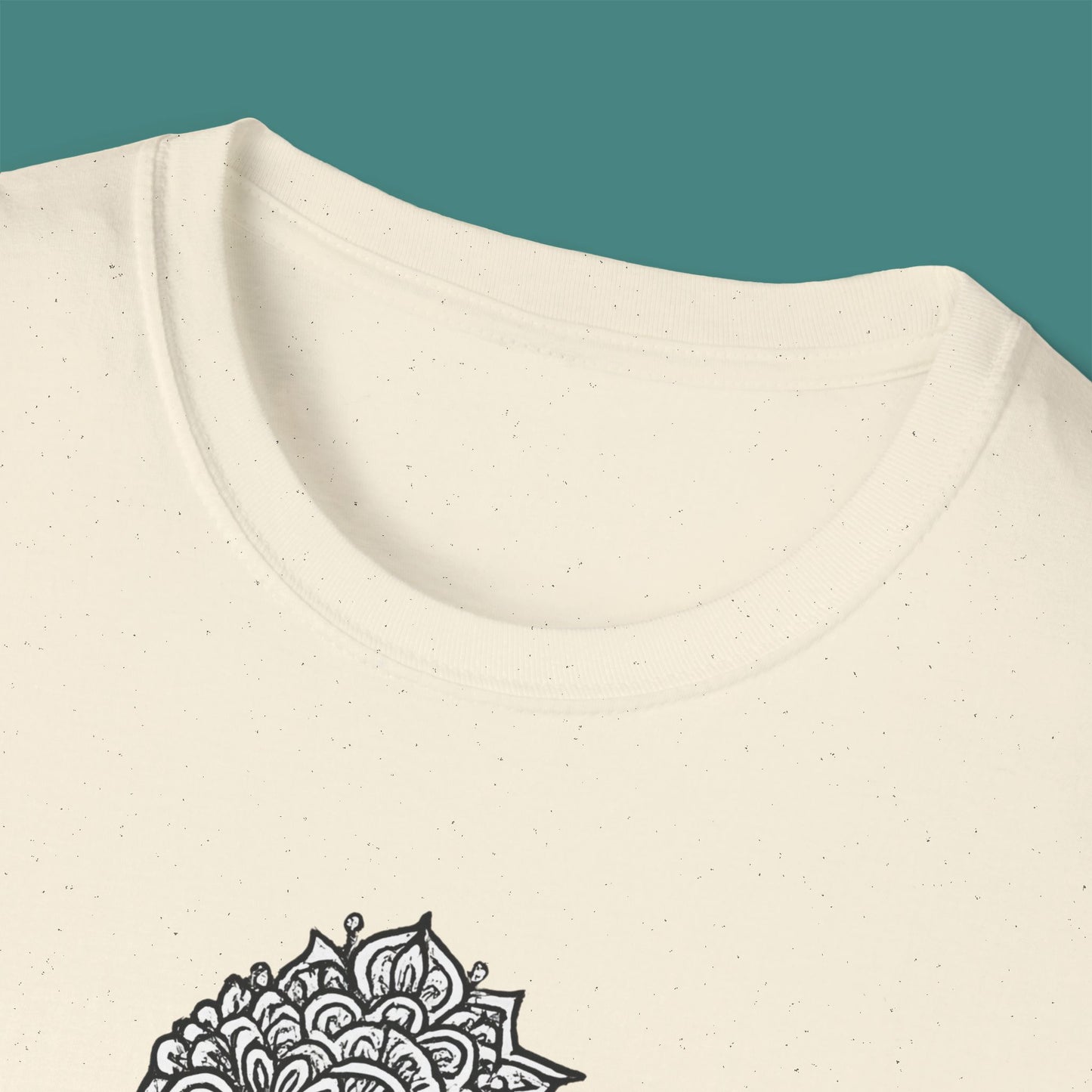 Intricate Mandala Seahorse Unisex T-Shirt