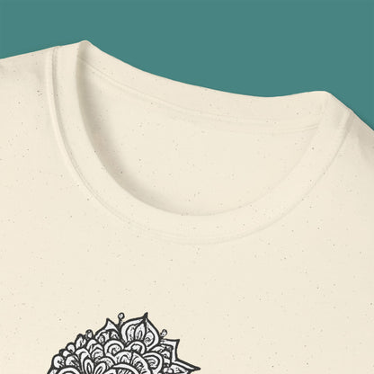 Intricate Mandala Seahorse Unisex T-Shirt
