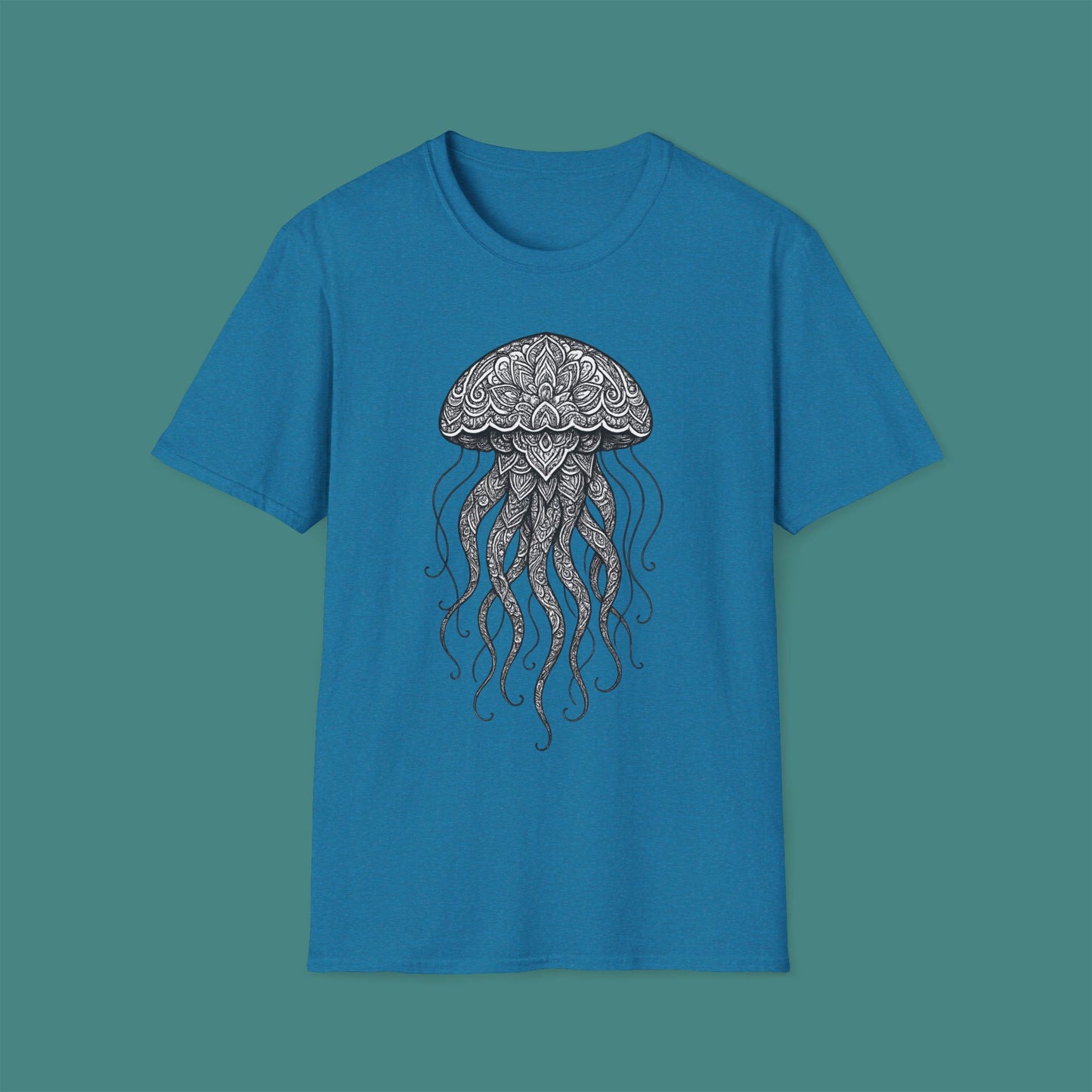 Intricate Mandala Jellyfish Unisex T-Shirt