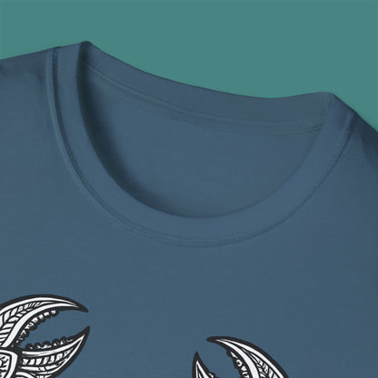 Intricate Mandala Crab Unisex T-Shirt