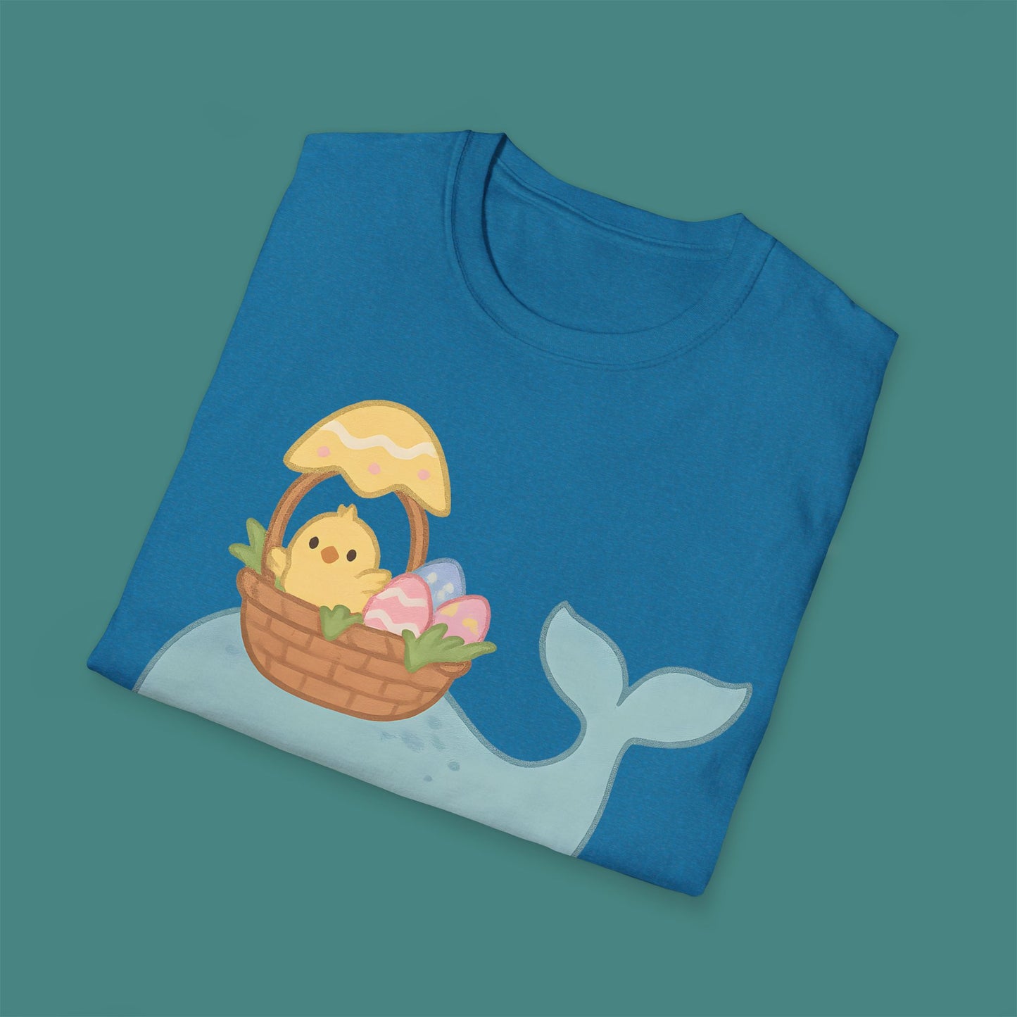 Easter Whale Unisex T-Shirt