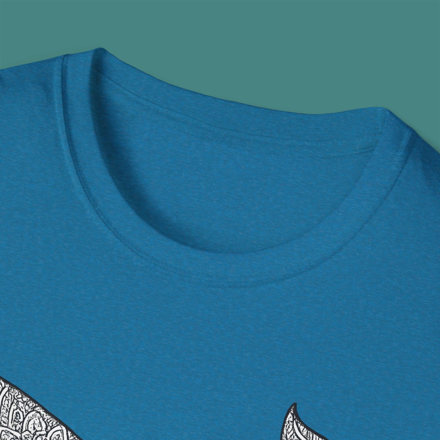 Intricate Mandala Whale Unisex T-Shirt
